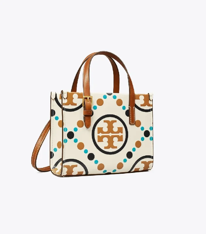 Tory Burch Mini T Monogram Contrast Embossed Square Tote Bag - New Ivory Premium Handbags With A Touch Of Elegance Tory Burch Mini T Monogram Contrast Embossed Square Tote Bag - New Ivory Premium Handbags With A Touch Of Elegance