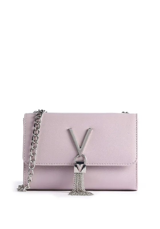 Valentino Handbags Divina Mini Cross Body Bags, Light Lilac