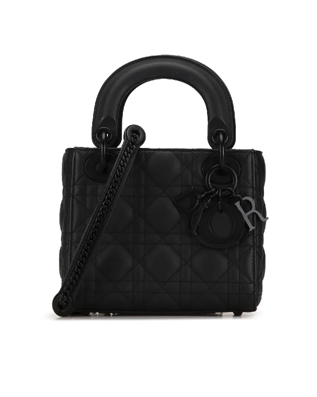 Dior Lady Dior Mini Bag in Black Lambskin Leather Affordable Elegance, Grab Yours