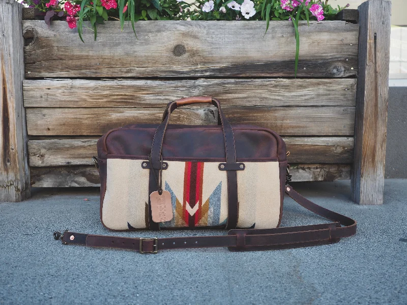 20" Weekender Duffle in Urban Brown Phoenix/Pendleton® Wool