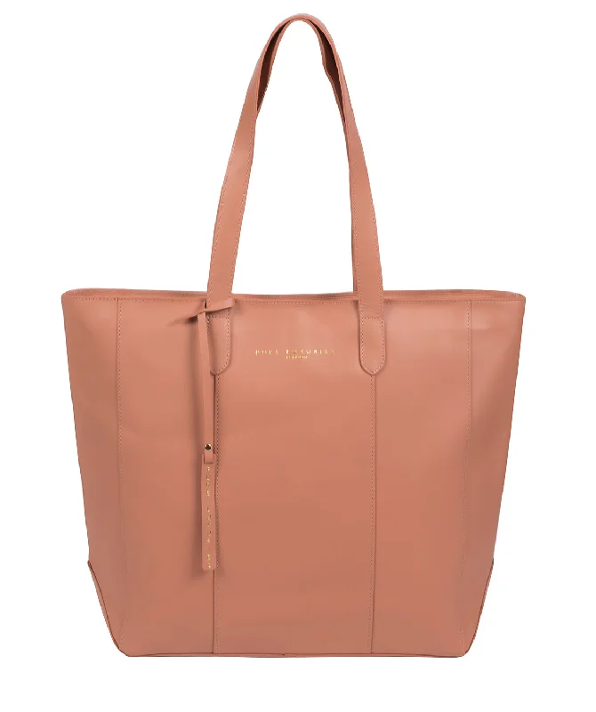 'Amberley' Misty Rose Vegetable-Tanned Leather Tote Bag Shop Timeless And Trendy Bags At Limited-Time Discounts 'Amberley' Misty Rose Vegetable-Tanned Leather Tote Bag Shop Timeless And Trendy Bags At Limited-Time Discounts