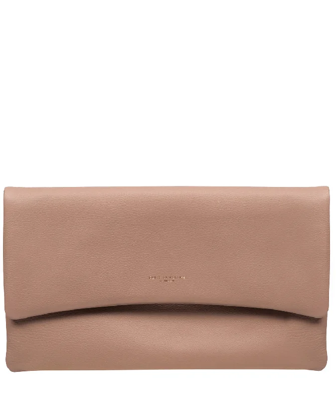 'Amelia' Blush Pink Leather Clutch Bag The Perfect Bag Sale For A Seasonal Refresh