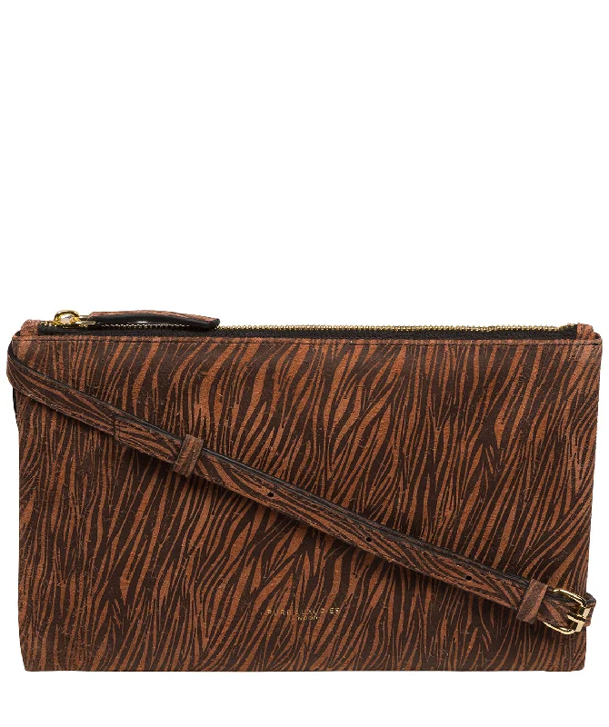 'Anya' Animal Print Nappa Leather Cross Body Bag