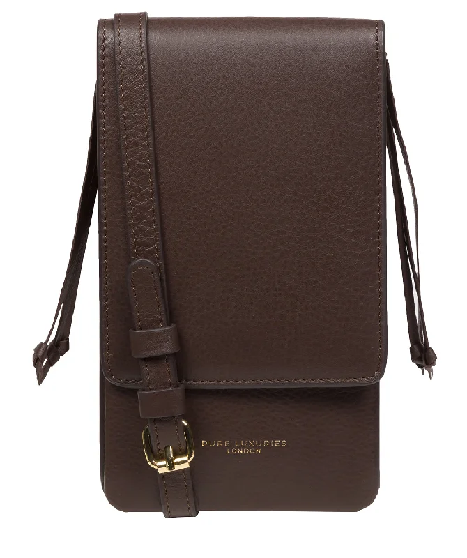 'Audrey' Hot Fudge Nappa Leather Cross Body Phone Bag Upgrade Your Look With Our Bag Sale 'Audrey' Hot Fudge Nappa Leather Cross Body Phone Bag Upgrade Your Look With Our Bag Sale