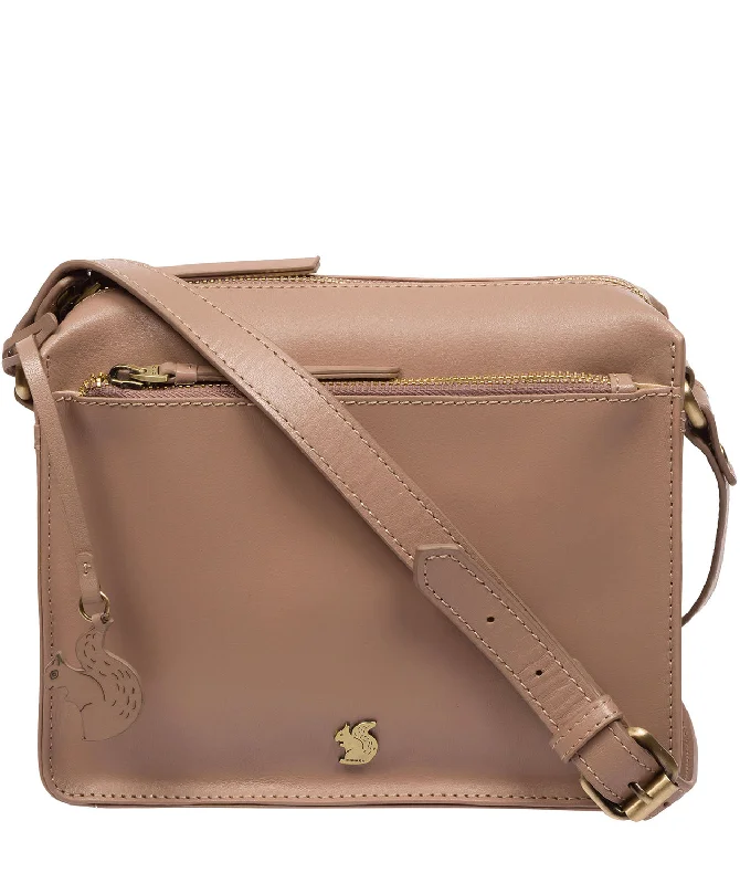 'Aurora' Natural Taupe Leather Cross Body Bag The Handbag Sale You've Been Waiting For 'Aurora' Natural Taupe Leather Cross Body Bag The Handbag Sale You've Been Waiting For