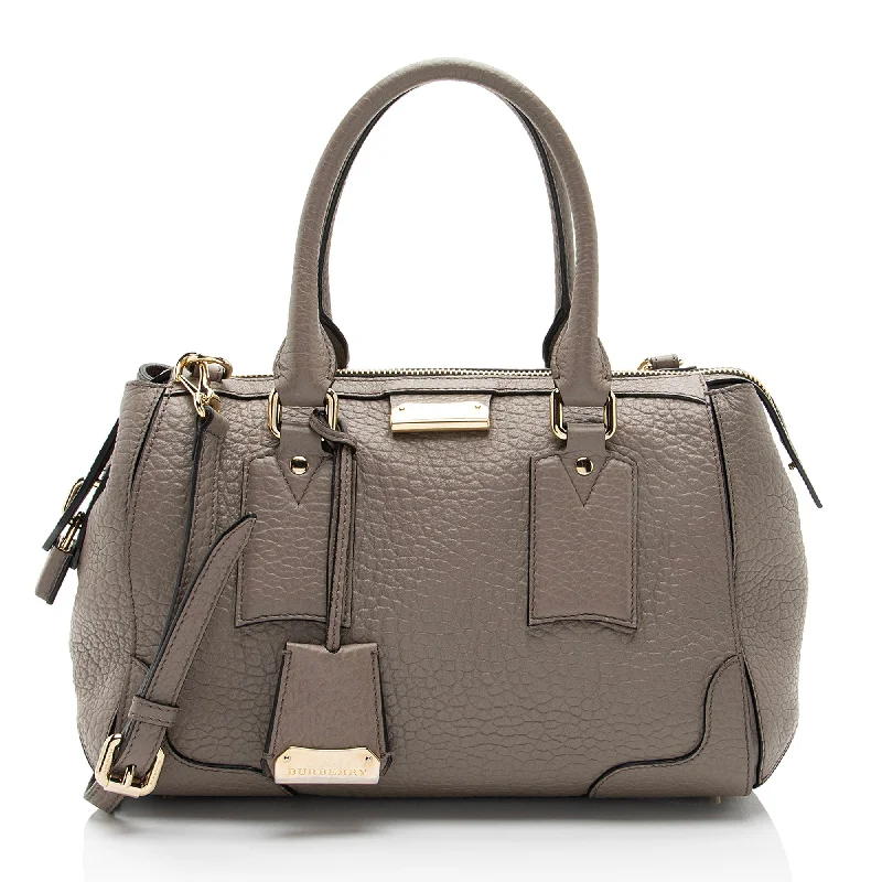 Burberry Leather Gladstone Small Satchel (SHF-BAXlgo)