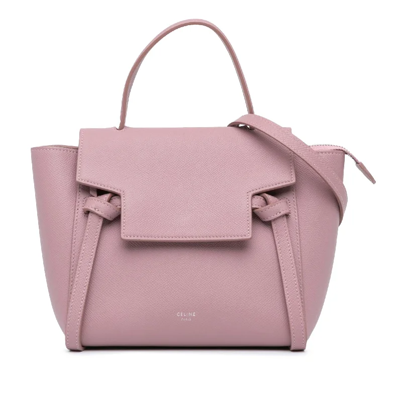 Celine Nano Leather Belt Satchel (SHG-a2vWDv) High-Fashion Handbags At Reduced Costs Celine Nano Leather Belt Satchel (SHG-a2vWDv) High-Fashion Handbags At Reduced Costs