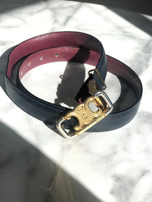 CELINE Triomphe Reversible Leather Belt Red Black Vintage gs88ny Grab Your Favorite Handbags For Less CELINE Triomphe Reversible Leather Belt Red Black Vintage gs88ny Grab Your Favorite Handbags For Less