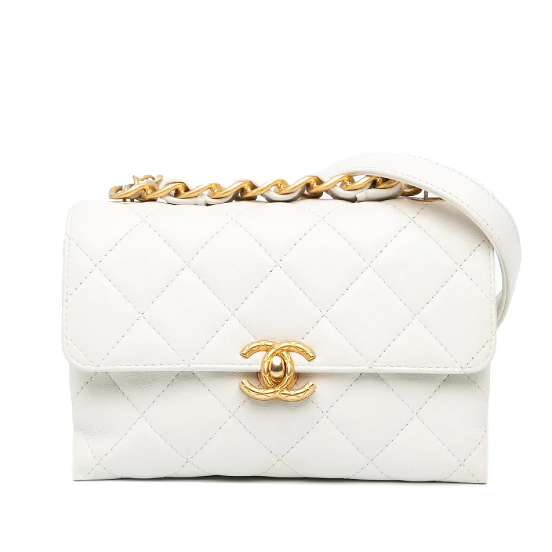 Chanel CC Quilted Lambskin Flap (SHG-8guI4k) Fashionable Handbags, Limited-Time Deals Chanel CC Quilted Lambskin Flap (SHG-8guI4k) Fashionable Handbags, Limited-Time Deals