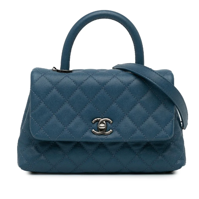 Chanel Mini Quilted Caviar Coco Top Handle Bag (SHG-0p2bzJ) Fashion-Forward Bags, Now On Sale Chanel Mini Quilted Caviar Coco Top Handle Bag (SHG-0p2bzJ) Fashion-Forward Bags, Now On Sale