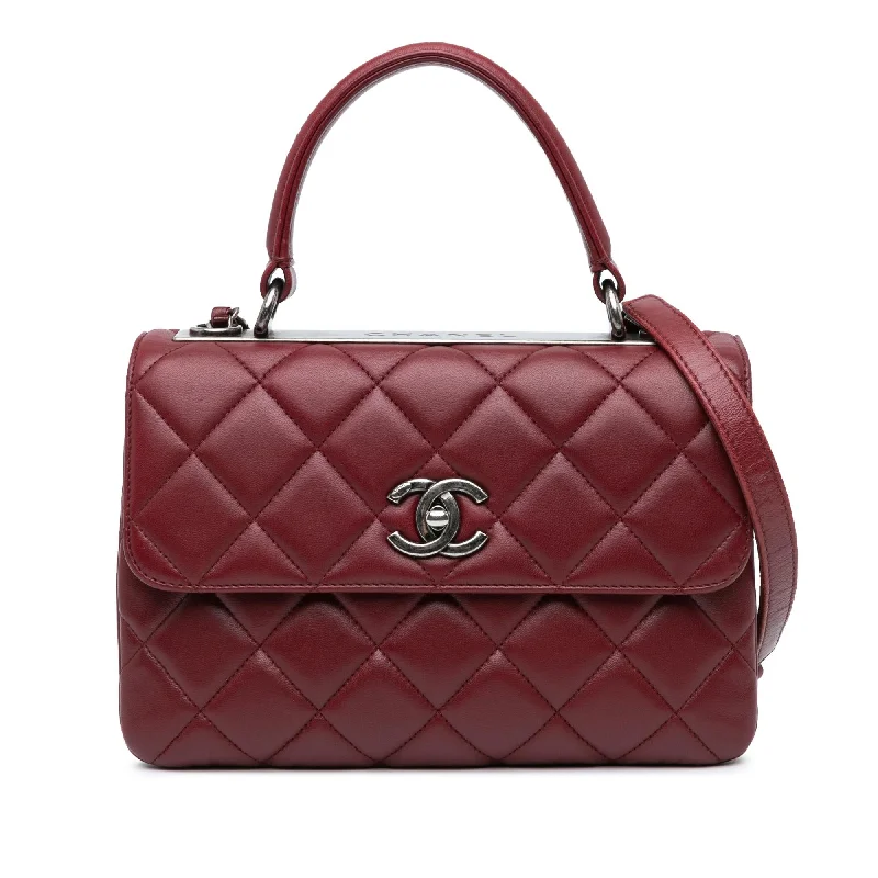 Chanel Small Quilted Lambskin Trendy CC Flap (SHG-q7W76g)