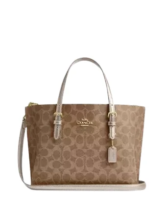 Coach Mollie Tote Bag 25 In Signature Canvas