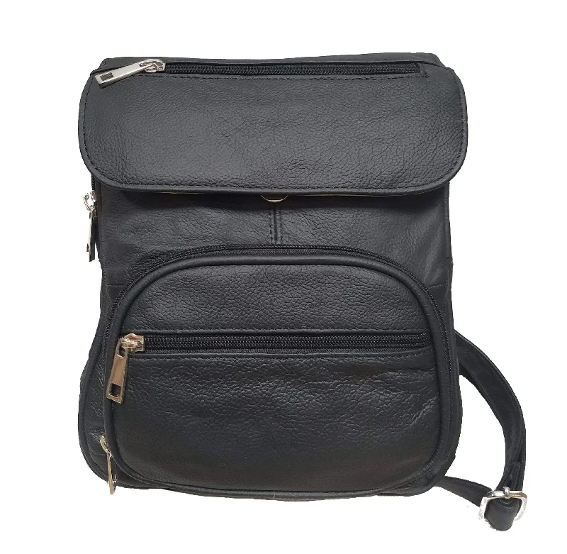 Concealed Carry Backpack Crossbody Organizer Bag by Roma Leathers