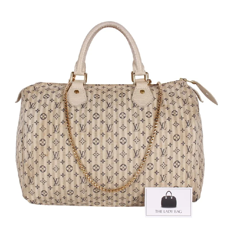 Monogram Mini Lin Speedy 30 (Authentic Pre-owned)