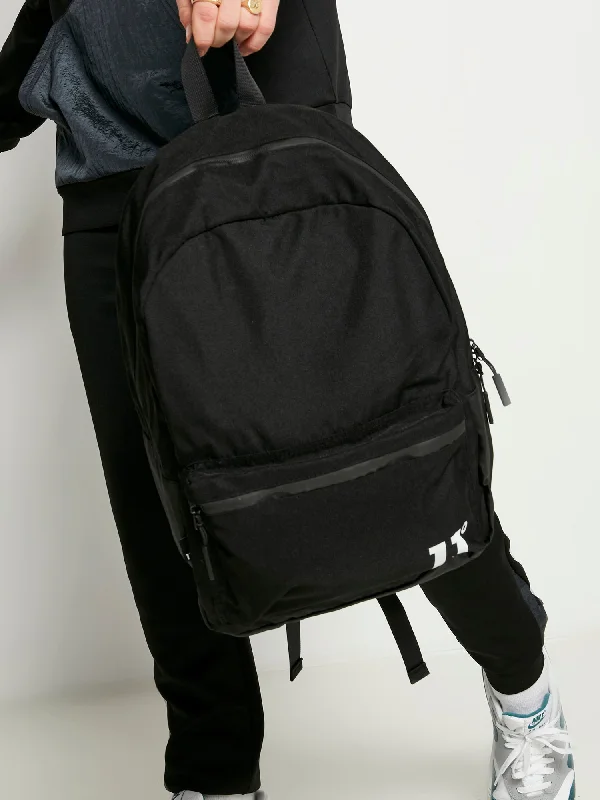 Core Backpack - Black White Logo