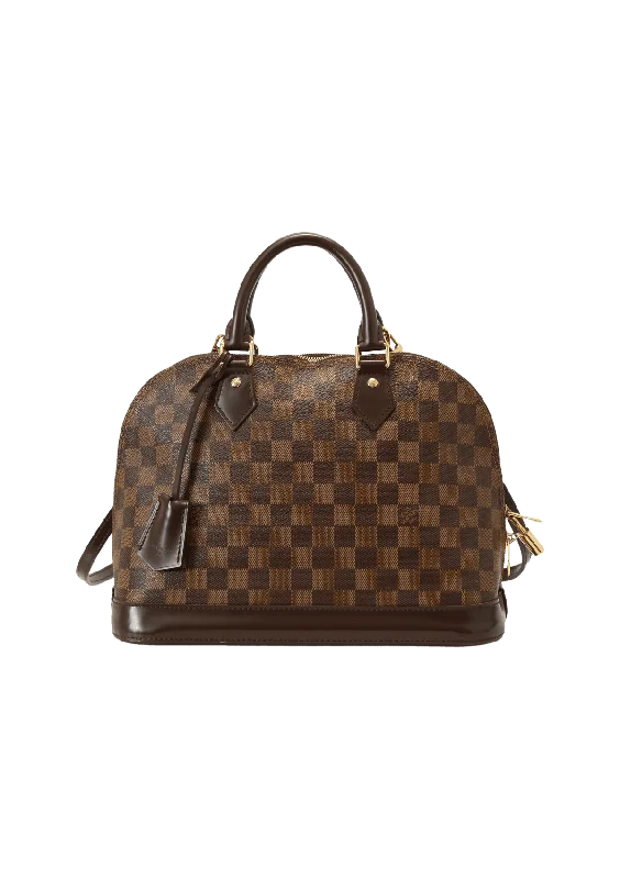 DAMIER ÉBÈNE ALMA PM BANDOULIÈRE Flash Sale On Designer Bags