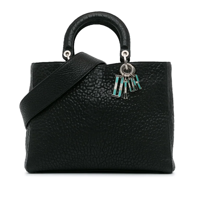 Dior Large Canyon Grained Lambskin Lady Dior (SHG-Obzds1) Statement Bags With Exclusive Savings Dior Large Canyon Grained Lambskin Lady Dior (SHG-Obzds1) Statement Bags With Exclusive Savings