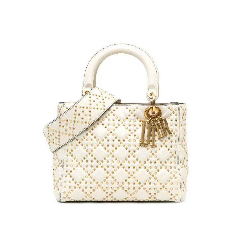 Dior Medium Lambskin Cannage Studded Supple Lady Dior (SHG-hub9mD) Luxury Meets Affordability – Shop Stunning Bags Now Dior Medium Lambskin Cannage Studded Supple Lady Dior (SHG-hub9mD) Luxury Meets Affordability – Shop Stunning Bags Now