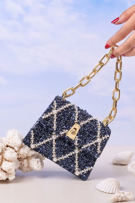 Erica Tanzanite Handheld Bag