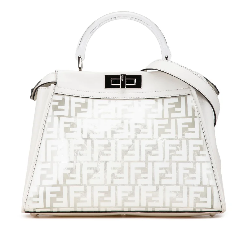 Fendi Limited Edition Medium PVC Peekaboo Satchel (SHG-IBp3e8) Grab Stylish Bags Before They're Gone Fendi Limited Edition Medium PVC Peekaboo Satchel (SHG-IBp3e8) Grab Stylish Bags Before They're Gone