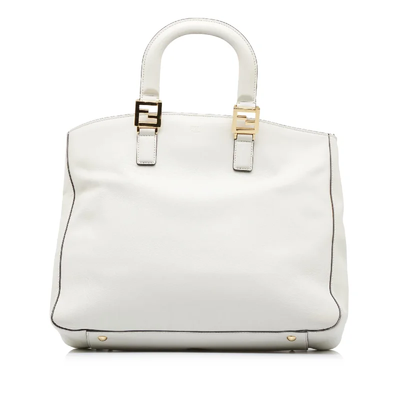 Fendi Medium Glacier FF Tote (SHG-vgVXhg) Statement Bags At Unbelievable Discounts – Shop Today