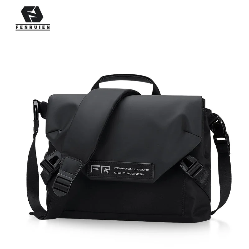 Fenruien Mens Messenger Shoulder Bag