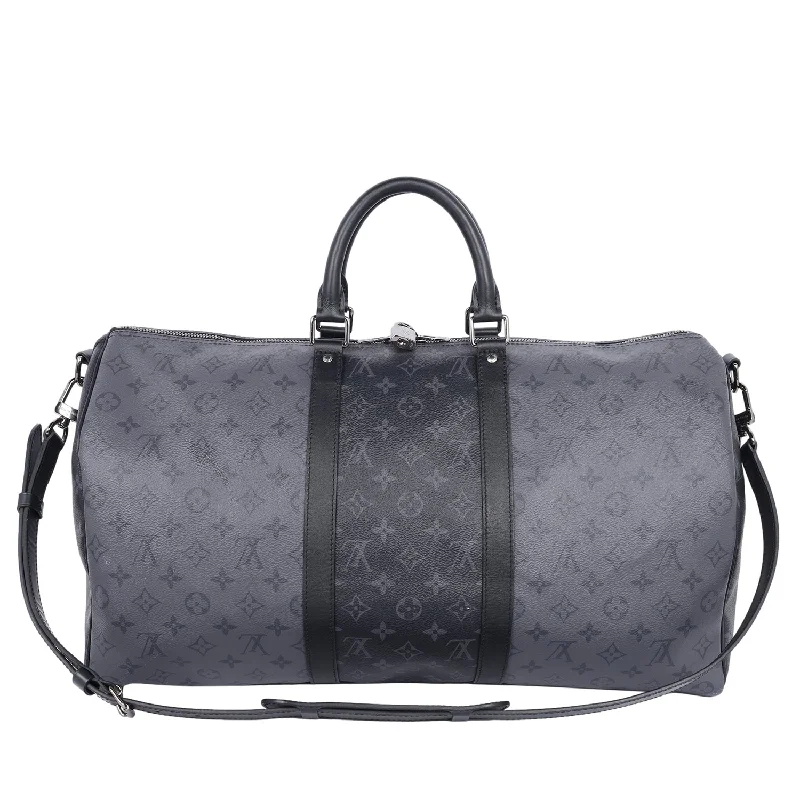 Eclipse Reverse Keepall Bandouliere 50 Duffle Bag (Authentic Pre-Owned) Huge Handbag Markdowns – Update Your Collection Now