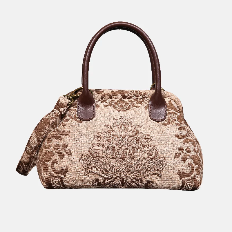 Griccia Camel Carpet Satchel Classic Totes, Exclusive Deals