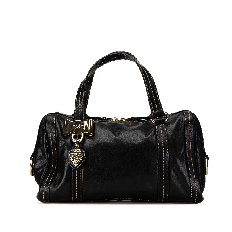 Gucci Leather Duchessa Boston (SHG-kLMeQ7) Trendy Handbags At Limited-Time Discounts