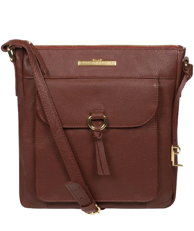 'Holbroke' Chestnut Leather Shoulder Bag Fashion-Forward Bags At Limited-Time Offers 'Holbroke' Chestnut Leather Shoulder Bag Fashion-Forward Bags At Limited-Time Offers