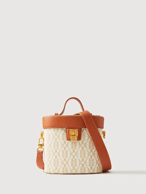 La Luna Monogram Venice Satchel Bag