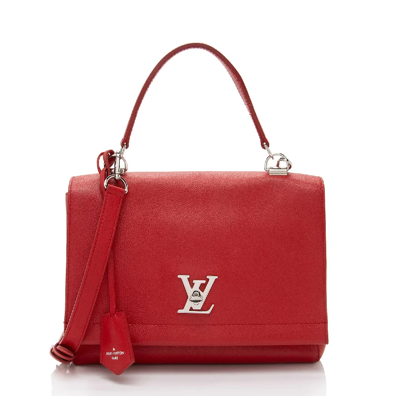 Louis Vuitton Calfskin Lockme II Satchel (SHF-fE5iyx) Flash Sale On Handbags