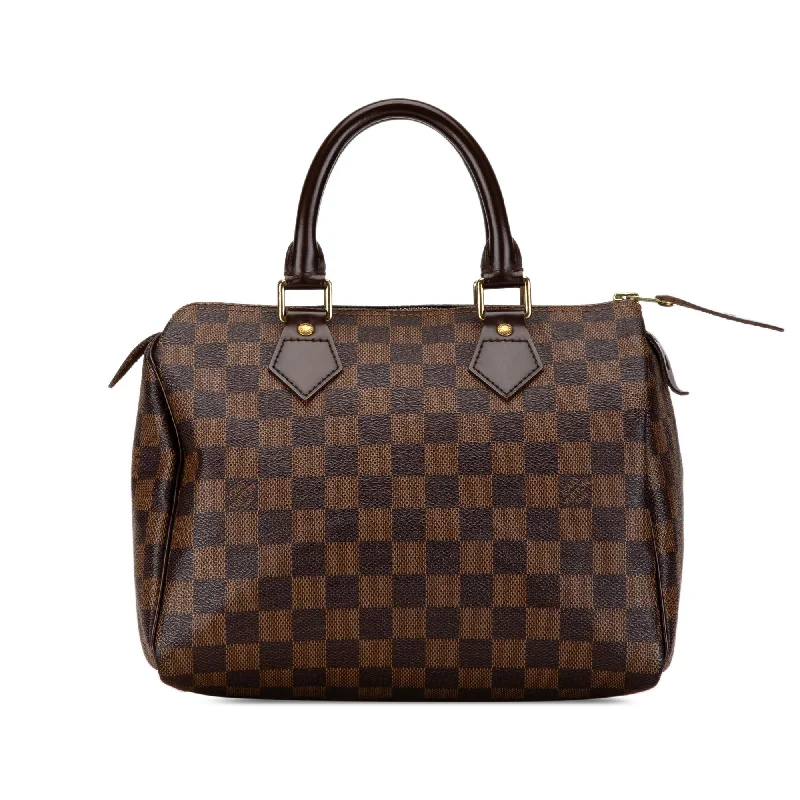 Louis Vuitton Damier Ebene Speedy 25 (SHG-S3Mbdi) Upgrade Your Look With Our Bag Sale Louis Vuitton Damier Ebene Speedy 25 (SHG-S3Mbdi) Upgrade Your Look With Our Bag Sale