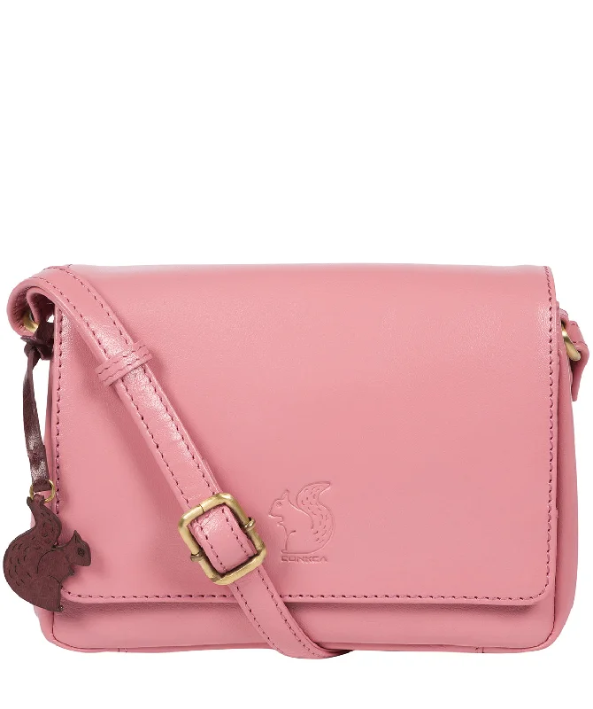 'Marta' Blush Leather Cross Body Bag Classic Bags, Exclusive Deals