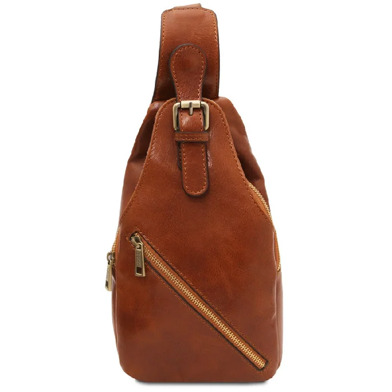 Kevin Mens Leather Crossover Bag Limited-Stock Bag Clearance – Hurry
