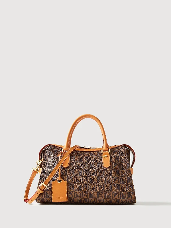 Monogram Satchel