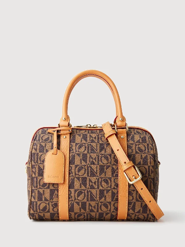 Monogram Satchel II M