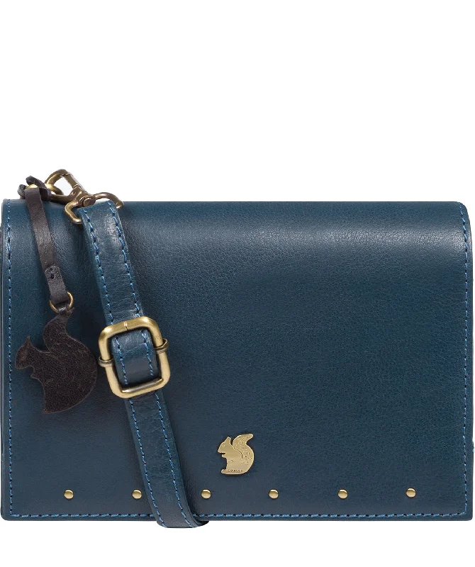 'Nemo' Snorkel Blue Leather Cross Body Clutch Bag Grab Stylish Bags Before They Sell Out 'Nemo' Snorkel Blue Leather Cross Body Clutch Bag Grab Stylish Bags Before They Sell Out