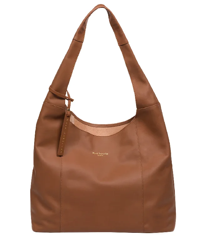 'Nina' Oak Leather Shoulder Bag Shoulder Bags, Crossbody Bags, And More On Sale