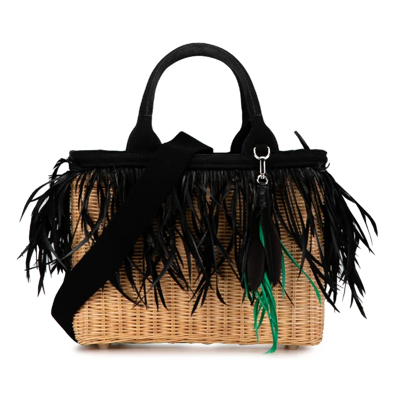 Prada Canapa Trimmed Feather Midollino Satchel (SHG-xqSmyF) The Perfect Bag Sale For A Seasonal Refresh Prada Canapa Trimmed Feather Midollino Satchel (SHG-xqSmyF) The Perfect Bag Sale For A Seasonal Refresh
