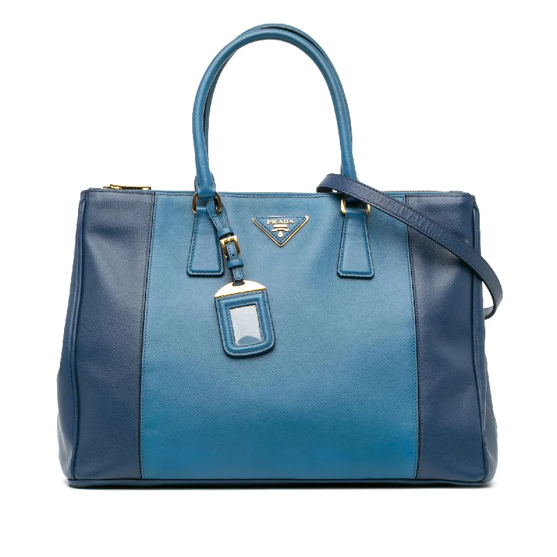 Prada Large Bicolor Saffiano Lux Galleria Double Zip Satchel (SHG-XkIbhN) Limited-Time Sale On Trendy Handbags – Don't Miss Out Prada Large Bicolor Saffiano Lux Galleria Double Zip Satchel (SHG-XkIbhN) Limited-Time Sale On Trendy Handbags – Don't Miss Out