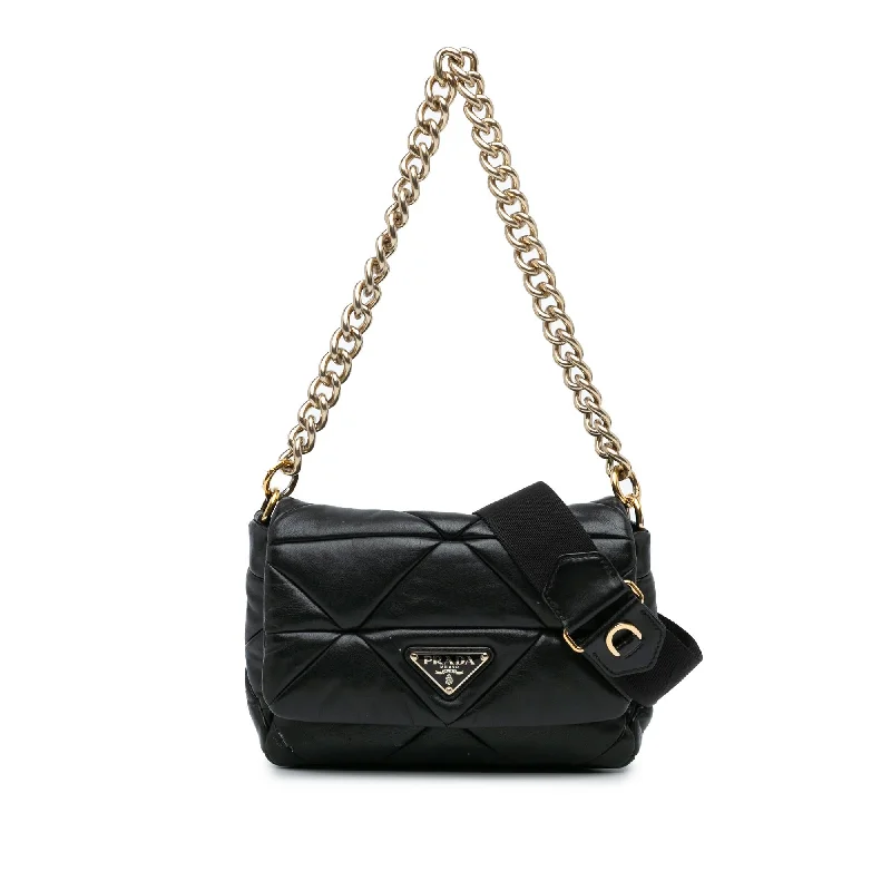 Prada Quilted Nappa Re-Nylon Triangle Patchwork System Flap Satchel (SHG-dKyZlX) Premium Handbags At Budget-Friendly Prices Prada Quilted Nappa Re-Nylon Triangle Patchwork System Flap Satchel (SHG-dKyZlX) Premium Handbags At Budget-Friendly Prices