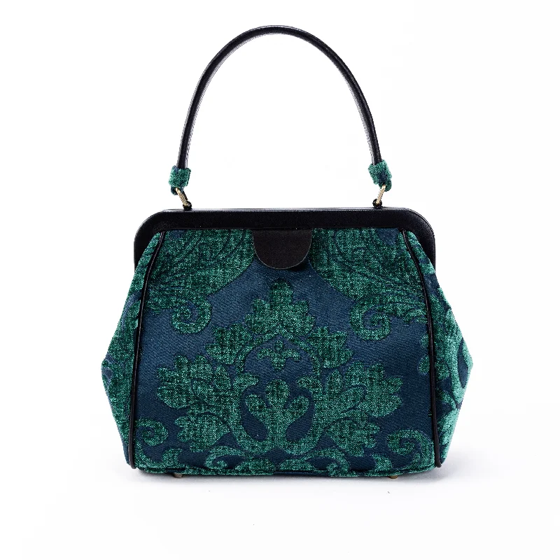 Queen Hunter Green Alma Satchel Fashionable Handbags At Must-Have Prices