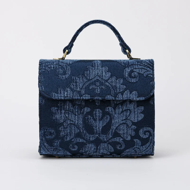 Queen Royal Blue Flap Satchel Must-Have Bags At Irresistible Discounts