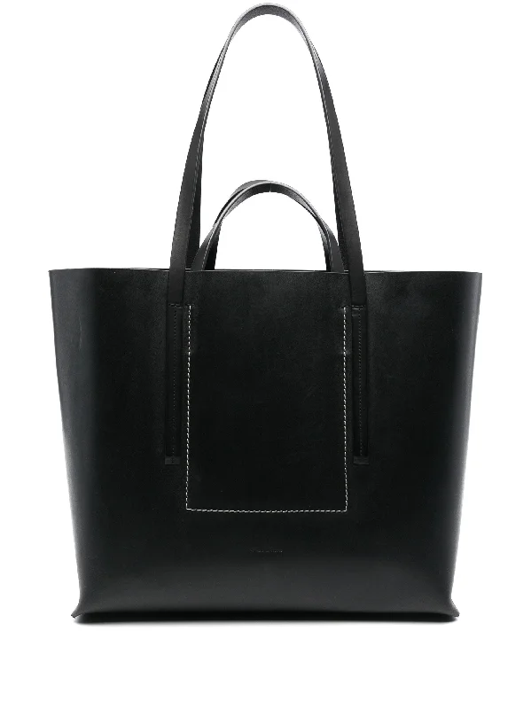 Shopper Groppone Cow Leather Timeless Handbags, Flash Sale