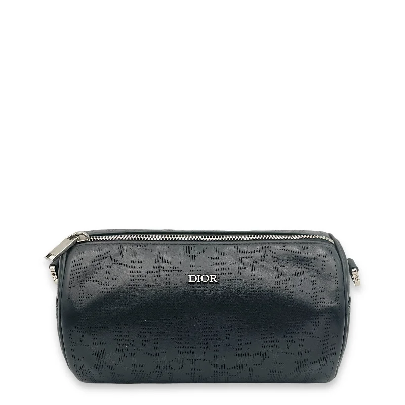 Roller Crossbody Bag Black in Calfskin, Silver hardware Premium Handbags At Exclusive Prices Roller Crossbody Bag Black in Calfskin, Silver hardware Premium Handbags At Exclusive Prices