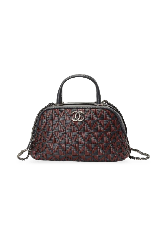 SMALL WOVEN CHAIN BOWLER Everyday Bags At Wallet-Friendly Prices