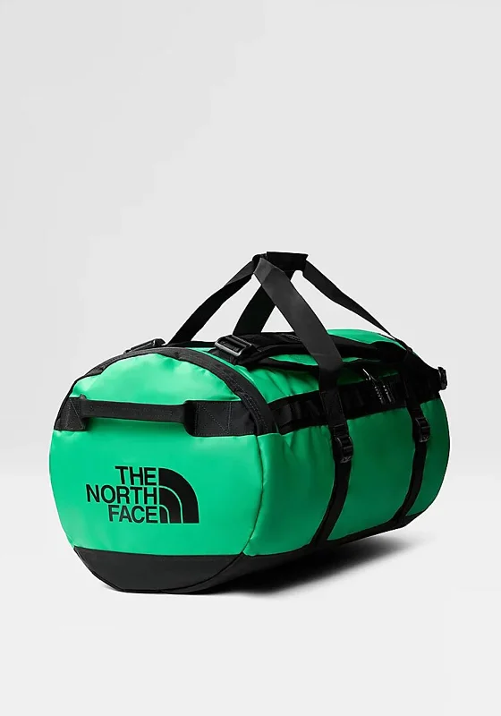 The North Face Base Camp Medium Duffel Bag, Optic Emerald & Black