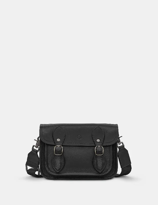 Tilney Black Leather Mini Satchel Bag