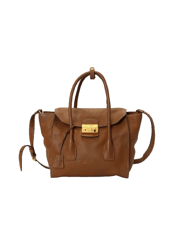 TWIN POCKET LOCK FLAP Premium Handbags At Exclusive Prices